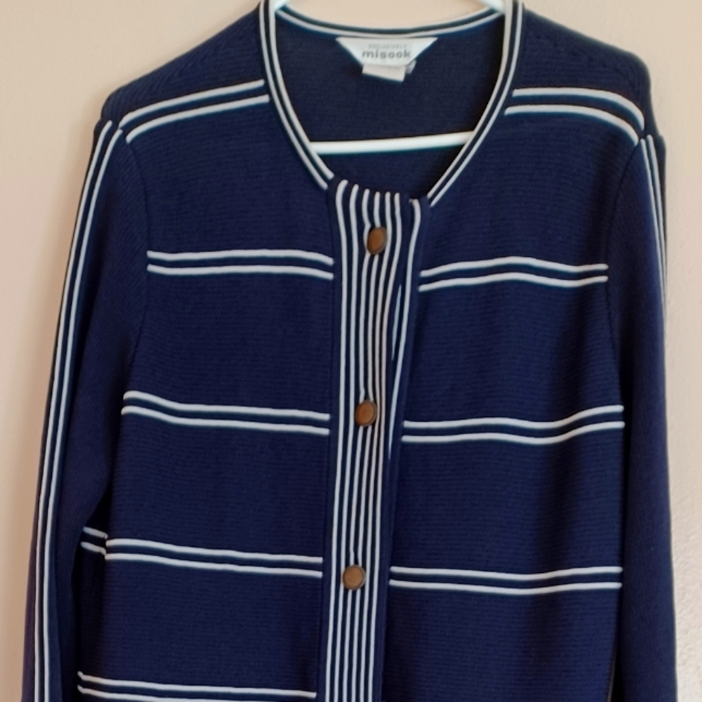 Exclusively Misook cardigan